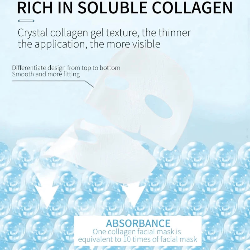 4-Piece Collagen Night Face Mask