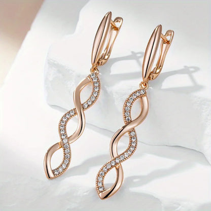 Fashion Classic Interwoven Synthetic Zirconia