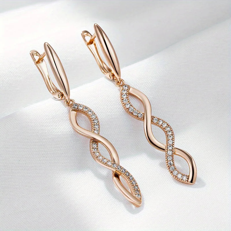 Fashion Classic Interwoven Synthetic Zirconia