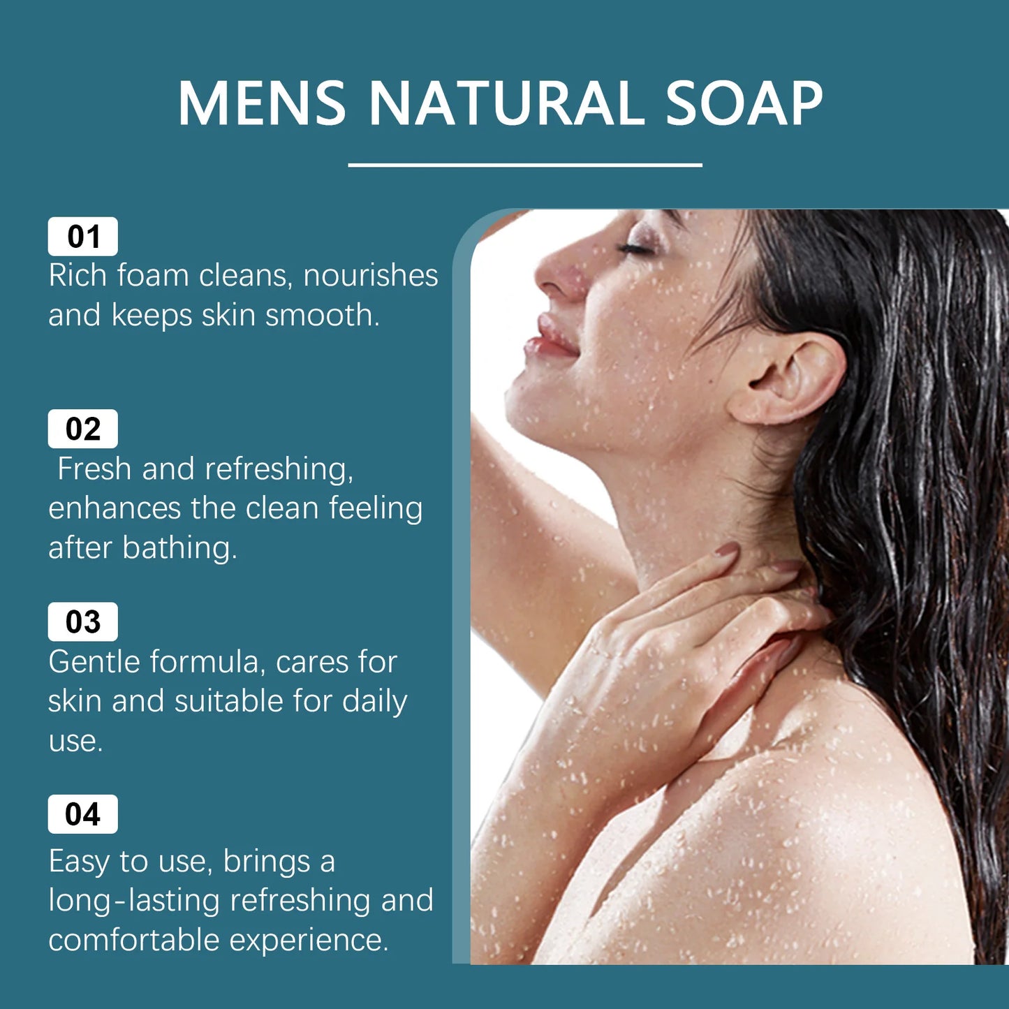 Natural Fragrance Body Soap Bar Deep Shower For Oily Skin Body