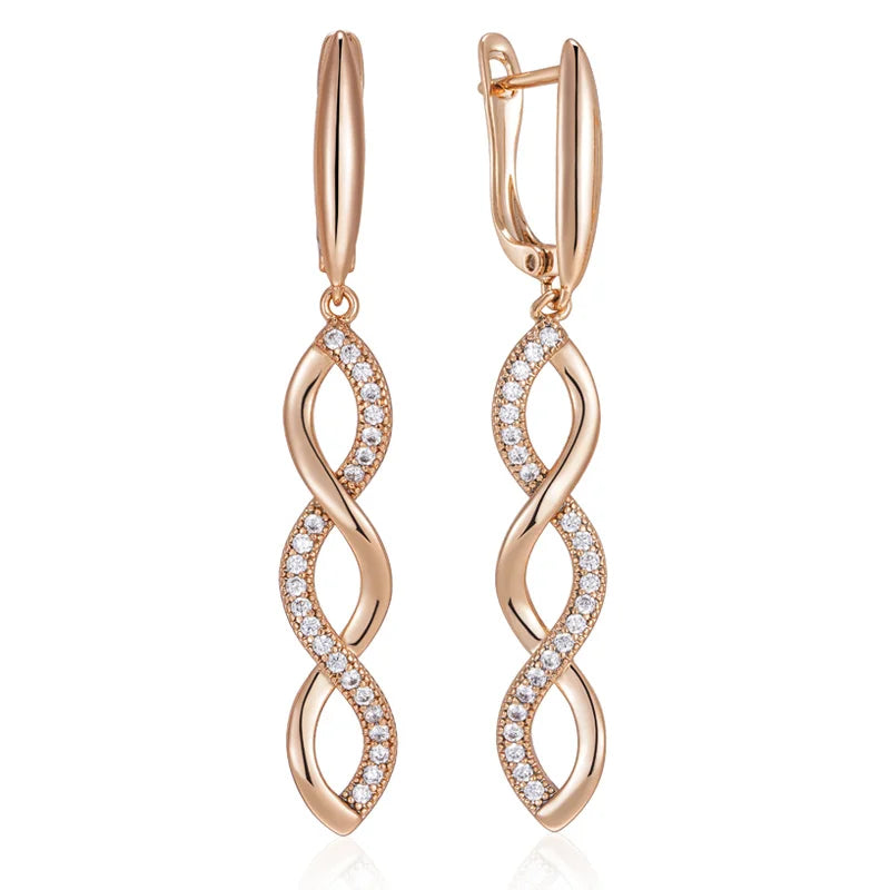 Fashion Classic Interwoven Synthetic Zirconia