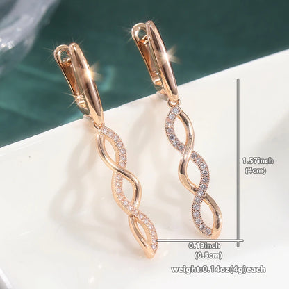 Fashion Classic Interwoven Synthetic Zirconia