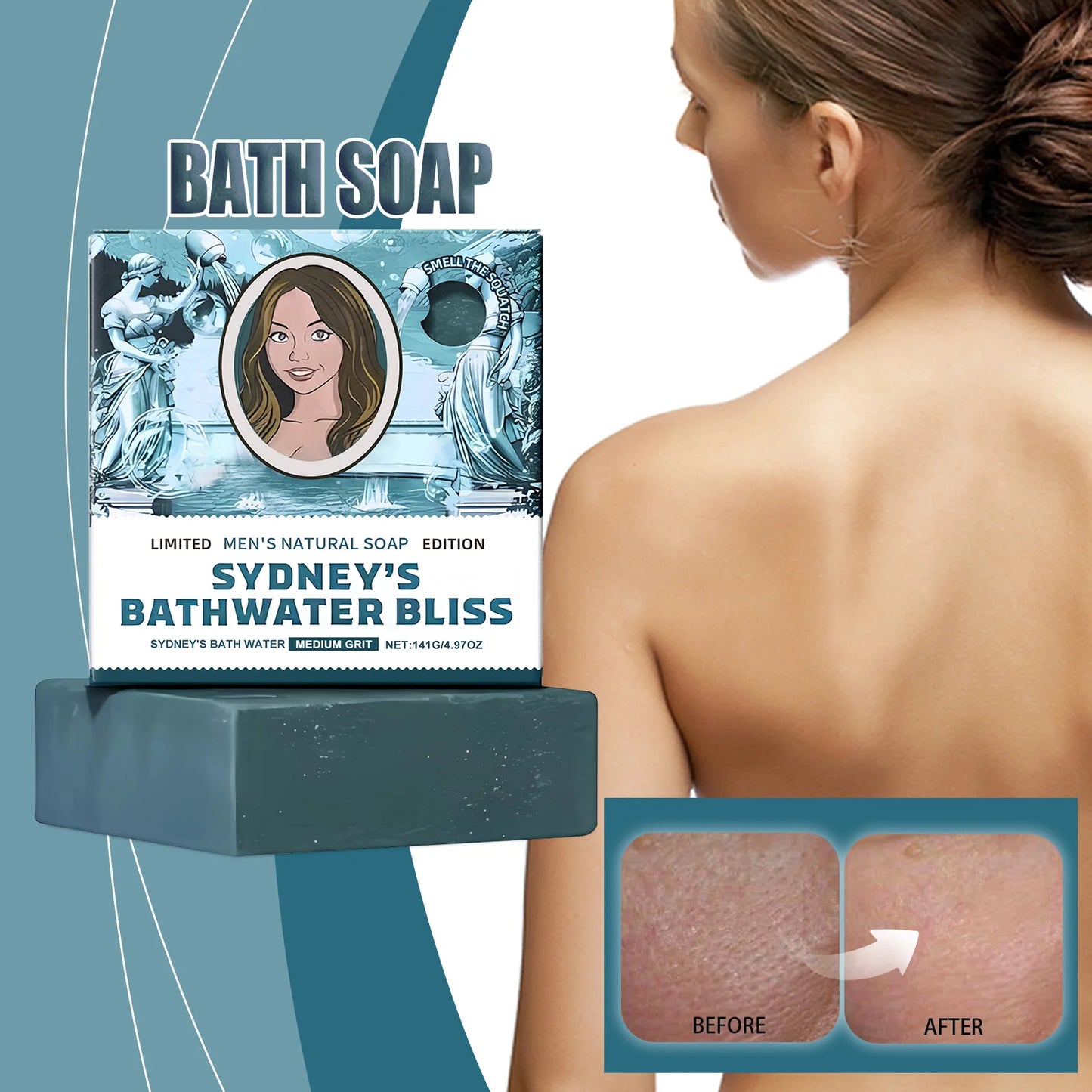 Natural Fragrance Body Soap Bar Deep Shower For Oily Skin Body