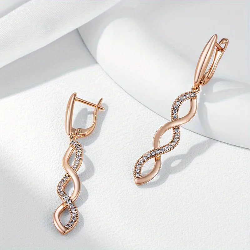 Fashion Classic Interwoven Synthetic Zirconia