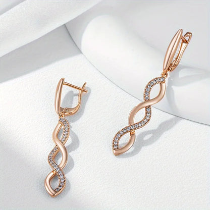 Fashion Classic Interwoven Synthetic Zirconia