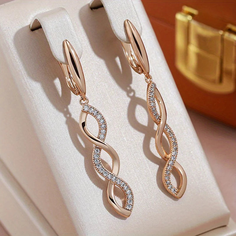 Fashion Classic Interwoven Synthetic Zirconia